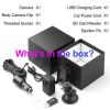 PH11 Body Cameras For Law Enforcement-Pocket Worn Video Recorder Mini WiFi Wireless Police Body Camera 1080P Dropshipping built in 32GB - 32GB