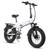 20 inch folding fat tires 500w motor suspension fork high speed dual-purpose mountain city land electric bike - bike