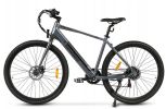 Electric Bicycle 36V 350W 10AH 7S speed 80KM 150KG +APP disc brake front and rear lights 700C*45C KENDA spoked wheel E Bike - Grey