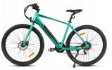 Electric Bicycle 36V 350W 10AH 7S speed 80KM 150KG +APP disc brake front and rear lights 700C*45C KENDA spoked wheel E Bike - Green