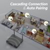 ANNKE 5MP WiFi CCTV System 10CH NVR 6PCS Security Camera System Two Way Audio Video Surveillance Kit Outdoor Wireless IP Cameras - 4T