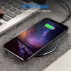 Wireless Charger Qi-Certified Ultra-Slim 5W Charging Pad for iPhone XS MAX/XR/XS/X/ 8/8 Plus - Black