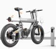 Road E-Bike 20'x4.0'  Fat Tire 500W with 48V20AH Li-ion Battery, Shimano 7 Speed E-Bike Suitable for city beach snow off-road - black