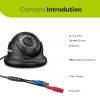 SANNCE 16CH 1080N DVR CCTV System 16pcs 1080P Dome Security Cameras IR IP66 Waterproof Outdoor Video Surveillance CCTV Kit - 16CH 8Pcs Camera - 1T
