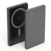 2 In 1 5000mAh MagSafe Wireless Power Bank PD20W Magnetic Fast Charger Portable Phone Charger Fit for IOS Phone 15 14 13 12 Series And More - Black