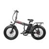 FstNiceTed Foldable Electric Bike; Electric Bike for Adults 350W Ebike Electric Bicycles Electric; 36V 10Ah Removable Lithium Battery Black - Black