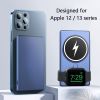 3 in 1 Fast Charging Magnet Power Bank Wireless Charger External Battery Mobile Phone Charging For Iphone|IWatch - Blue