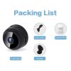 Mini Camera; HD 720P 2.4G Wifi IP Camera; Night Vision; Smart Home Security Wireless Mini Camcorder; Mobile Remote View Video Surveillance Camera