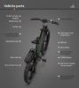 AOSTIRMOTOR new pattern 26" 1000W Electric Bike Fat Tire 52V30AH Removable Lithium Battery for Adults - as Pic