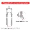 48V1000W Front Fat Tire Electric Bike eBike Conversion Kit 20 - As Picture