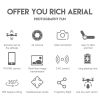 E88 Drone 1080P HD Camera WiFi Collapsible RC Quadcopter Helicopter Toy-Black-1 Battery - 1080P - Black/1 Battery