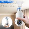 Bulb Camera IP Pan Tilt