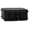 Safe Box Black 15"x12.8"x6.5" - Black