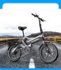 ZHENGBU K6 16" dual full suspension electric bicycle 36v 48v 400w mini ebike 16 inch folding kids electric bike - 20 - 10.4ah