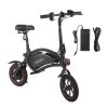 [Not certified, not for sale on Amazon] 6A.h 36V Foldable Seat Can Be Raised And Lowered Without Pedal Function Electric Bicycle - as pic