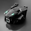 Mini Quadcopter Professional RC Drone HD Camera Three-sided Obstacle Avoidance Air Pressure Fixed Height Foldable Toys - One Camera-2 Battery