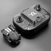 Mini Quadcopter Professional RC Drone HD Camera Three-sided Obstacle Avoidance Air Pressure Fixed Height Foldable Toys - Two Camera-2 Battery