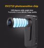 VF1 Mini Camera Motion Detection Sport DV Portable Police Camera Security Guard Camera 140 Degree Audio Video Recorder built in 32GB - black
