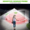 LED Solar Street Lights Outdoor Motion Sensor Garden Security Wall Lamp - as picture