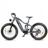 Electric Bike750W 48V 17AH 120KM 150KG 26KENDA fat tires Shimano 21S shifting + LCD meter + USB charging hole Electric Mountain Bike - Grey