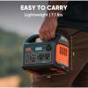 Portable Power Station Explorer 300, 293Wh Backup Lithium Battery, 110V/300W Pure Sine Wave AC Outlet, Solar Generator - Default