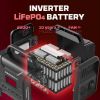 POWERWIN 320Wh Portable Power Station PPS320 Solar Generator 300W LiFePO4 Battery PD100W Fast Charge Gas Boiler Camping Inverter - US PLUG 110V