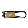 Portable Multi Functional Mountain Climb Mountaineering Folding Knife Tool Camping - Black B