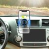 Qi Wireless Car Charger Magnetic Car Phone Charger 5W Charging Pad Air Vent Phone Mount Holder - Black