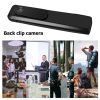 MT1 Mini Camera Digital Voice Recording Pen Micro Cam Body Camera Voice Video Recorder Business Conference Security Camcorder 1080P - black