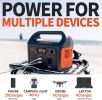 Portable Power Station Explorer 290 290Wh Backup Lithium Battery 110V/200W Pure Sine Wave AC Outlet Solar Generator - Default