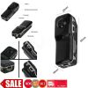 MD7 Mini DV DVR 720P HD Mini Camera Digital Video Recorder Webcam Black With Holder R20 built in 32GB - black