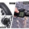 Sivrock Ebike Electric Bike 26'' Fat Tire 1000W Motor 48V 15Ah Large Battery Mountain E-Bike Shimano 7-Speed Bicycle - Black