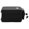 Safe Box Black 15"x12.8"x6.5" - Black