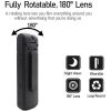 B18 1080P HD Mini IP Camera Voice Audio Recorder PIR Motion Dection Infrared Night Vision Back Clip Mini DVR built in 32GB - black