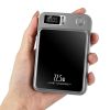 2 In 1 Magnetic Wireless Power Bank 10000mAh PD20W Fast Charger MagSafe Wireless Power Bank Fit for IOS Phones IOS Phone 14 Series And More - White