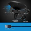 Qi Wireless Car Charger Magnetic Car Phone Charger 5W Charging Pad Air Vent Phone Mount Holder - Black