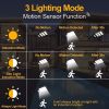 LED Solar Street Lights Outdoor Motion Sensor Garden Security Wall Lamp - as picture