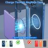 2 In 1 5000mAh MagSafe Wireless Power Bank PD20W Magnetic Fast Charger Portable Phone Charger Fit for IOS Phone 15 14 13 12 Series And More - Purple