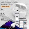 Original Pro6 TWS Touch Control Wireless Headphone Bluetooth 5.0 Earphones Sport Earbuds Music Headset For Iphone Xiaomi phones - Pink