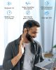Sport Wireless Bone Conduction Earphones – Open-Ear Safety Design, IPX6 Sweatproof, 8 Hrs Call, US Dropship - Black