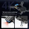 S65 Drone No Camera WiFi Collapsible RC Quadcopter Helicopter Toy-Black-1 Battery - Dual Camera 4K - Black/2 Batteries