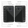 A23 Wearable Police Bodycam 1080P Camera Mini Camcorder Body Mounted Cam Security Guard With Night Vision DVR Recorder - 32GB