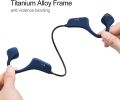 Sport Wireless Bone Conduction Earphones – Open-Ear Safety Design, IPX6 Sweatproof, 8 Hrs Call, US Dropship - Blue