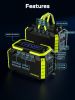MARBERO Portable Power Station 150Wh Camping Solar Generator Laptop Charger Power Bank with AC Outlet 110V 150W Peak with - Default