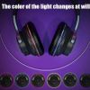Ninja Dragon Wireless Light Changing Bluetooth Gaming Headset - Red