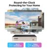 ZOSI 16CH 2MP Video Surveillance System H.265+ 16Channel HD-TVI CCTV DVR with 1080P Outdoor Indoor Night Vision Security Cameras - 8 Black Cams - 2T