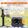 Flashfish Power Station 320W Portable Solar Generator 110V 230V Pure Sine Wave AC Output 292Wh Power Supply For Outdoor Camping - 230V EU Socket