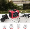 Portable Power Station 350W (500W Surge) 299.5Wh/83200mAh Lithium-Ion Battery with 110V AC Outlet Solar Generator - Default