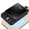 2 In 1 Magnetic Wireless Power Bank 10000mAh PD20W Fast Charger MagSafe Wireless Power Bank Fit for IOS Phones IOS Phone 14 Series And More - Black