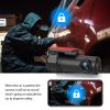 1080P Dash Cam Car Camera Recorder 170 Degree HD Looping Recording G Sensor App Wifi Car DVR - Black